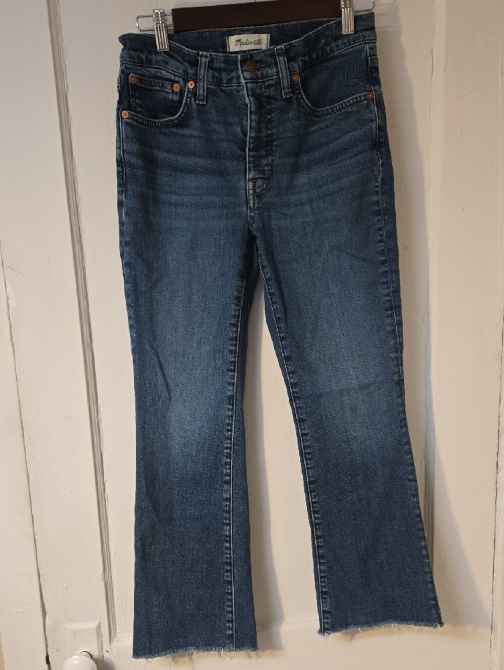 Madewell Mid-rise Kick Out Jeans 27 - Picture 2 of 7